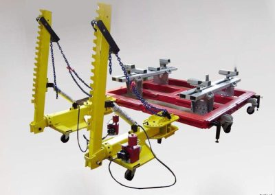 Rama blacharska do napraw kabin samochodów ciężarowych